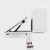 Biurko dziecięce regulowane Study 5.0 Grey 90 cm