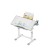 Biurko dziecięce regulowane Study 3.0 Grey 66 cm