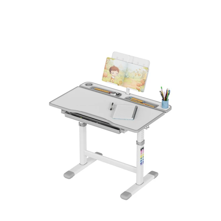 Biurko dziecięce regulowane Study 3.0 Grey 66 cm