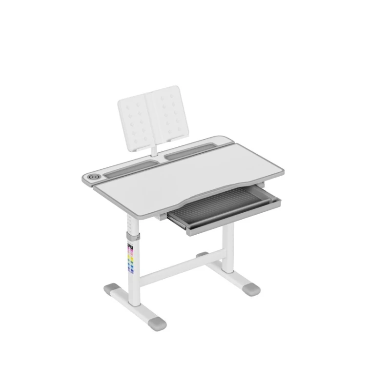 Biurko dziecięce regulowane Study 3.0 Grey 66 cm
