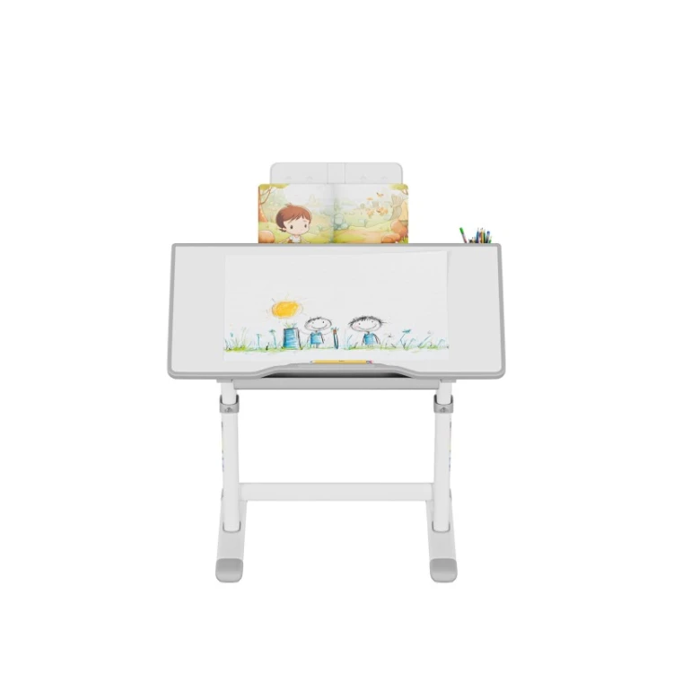 Biurko dziecięce regulowane Study 3.0 Grey 66 cm