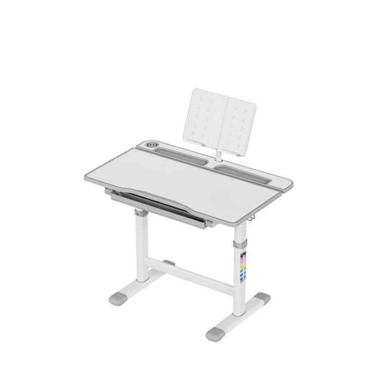 Biurko dziecięce regulowane Study 3.0 Grey 66 cm