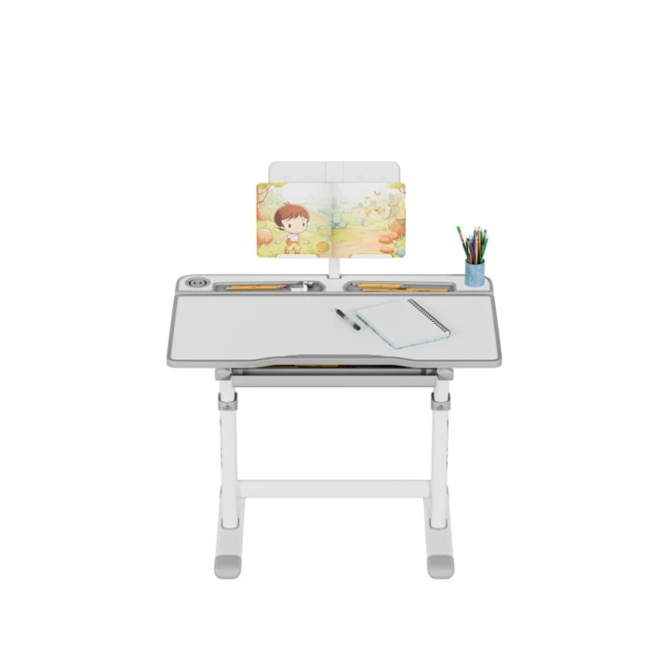 Biurko dziecięce regulowane Study 3.0 Grey 66 cm