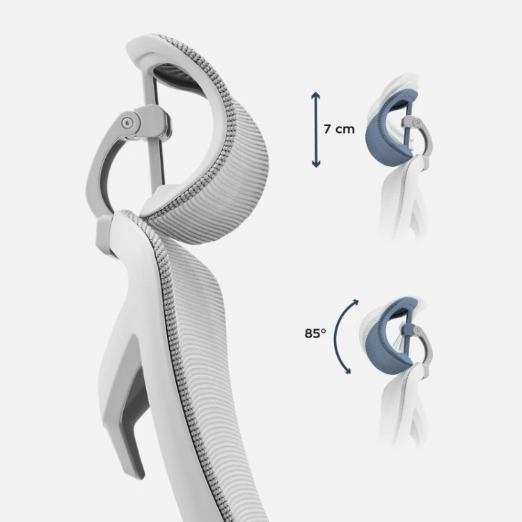 Ergonomiczny fotel biurowy Manager 2.6 Grey