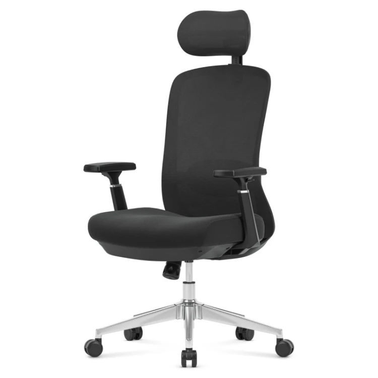 Fotel biurowy z masażem Leadpro 6.0 Black
