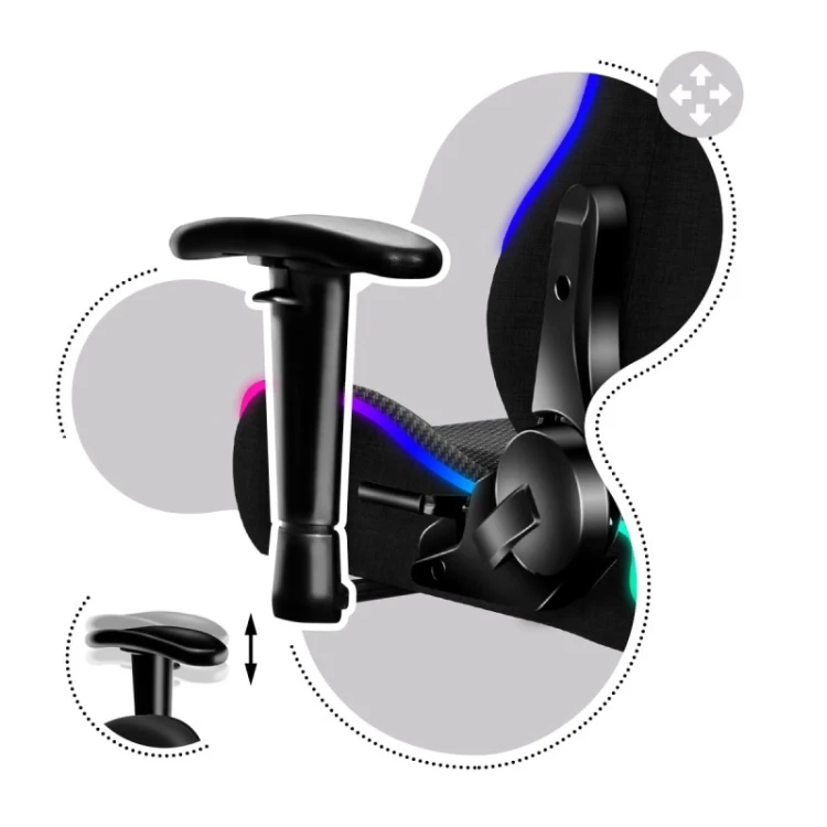 Fotel gamingowy dla dziecka Ranger 6.0 RGB Mesh