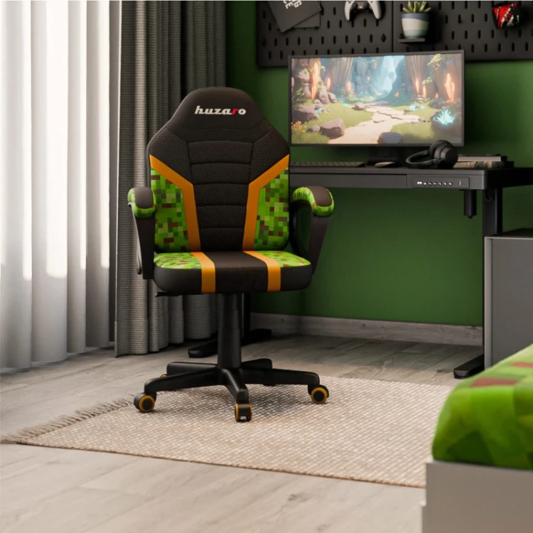 Fotel gamingowy dla dziecka Ranger 1.0 Pixel Mesh