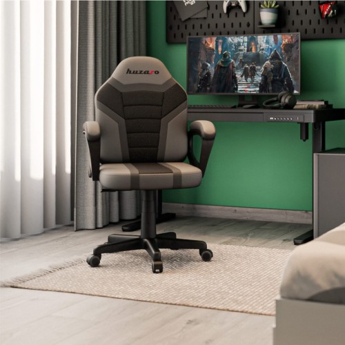 Fotel gamingowy dla dziecka Ranger 1.0 Grey Mesh