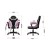 Fotel gamingowy dla dziecka Ranger 1.0 Pink Mesh