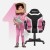 Fotel gamingowy dla dziecka Ranger 1.0 Pink Mesh