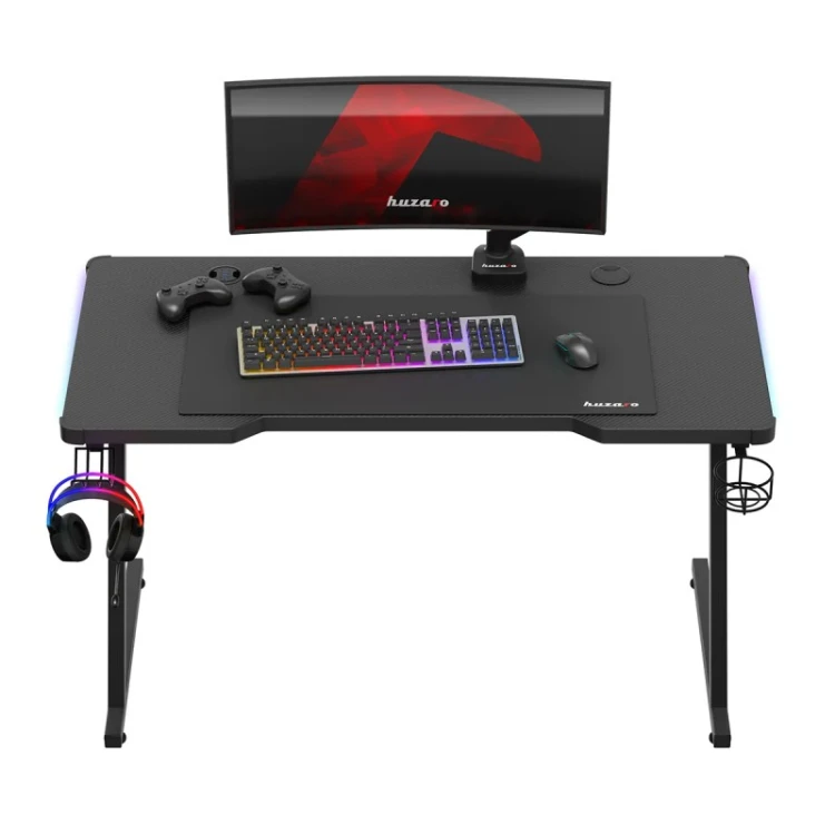 Biurko gamingowe Hero 2.5 RGB Black 120 cm