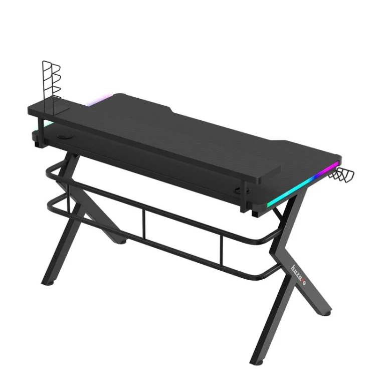 Biurko gamingowe Hero 5.0 RGB Black 120 cm