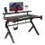 Biurko gamingowe Hero 5.0 RGB Black 120 cm