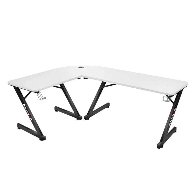 Biurko gamingowe narożne Hero 7.0 White 154 cm