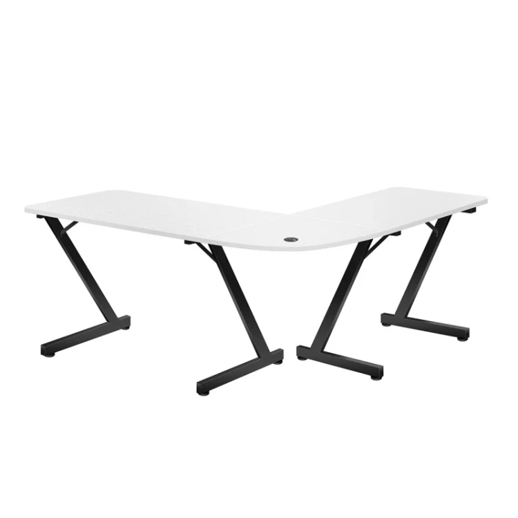 Biurko gamingowe narożne Hero 7.0 White 154 cm