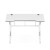 Biurko gamingowe Hero 1.6 White 120 cm