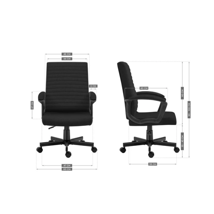 Fotel biurowy Boss 2.5 Black