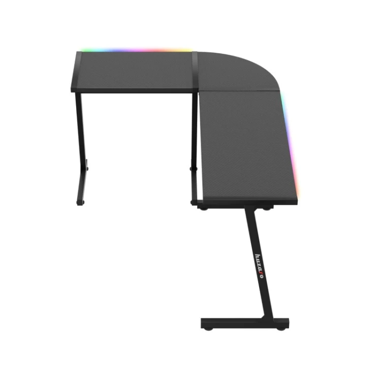 Biurko gamingowe narożne Hero 6.0 RGB Black 147 cm
