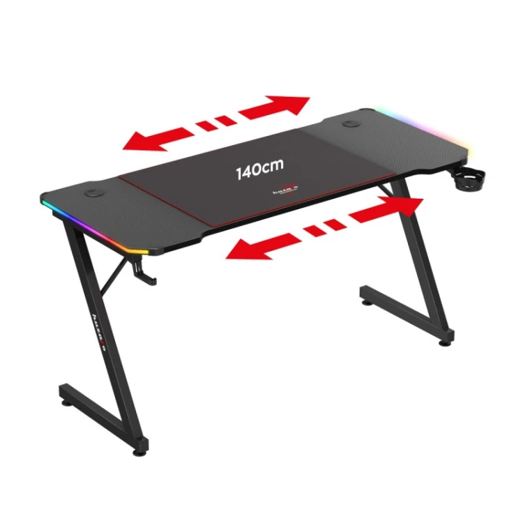Biurko gamingowe Hero 3.3 RGB 140 cm