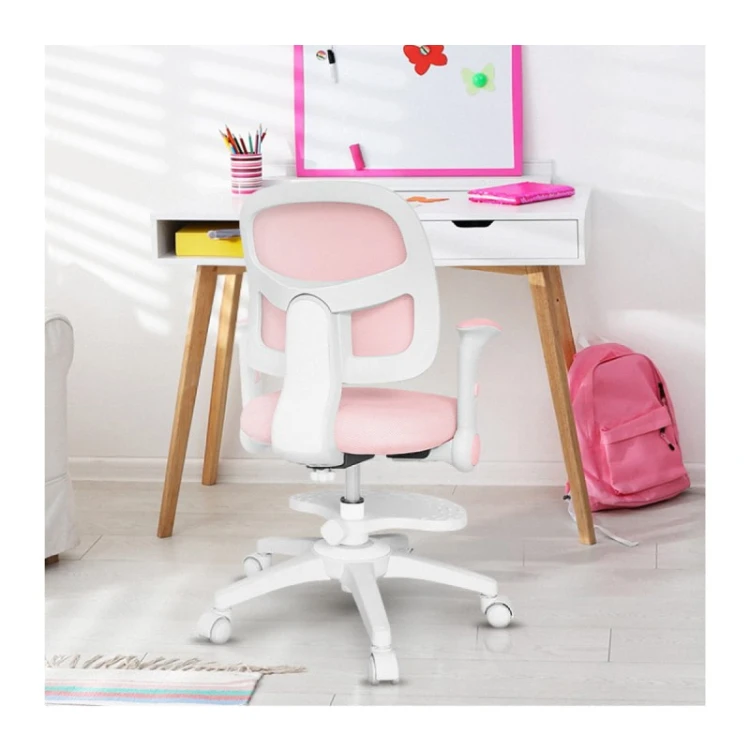 Fotel obrotowy dla dziecka Junior 5.0 Pink