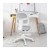 Fotel obrotowy dla dziecka Junior 5.0 Grey