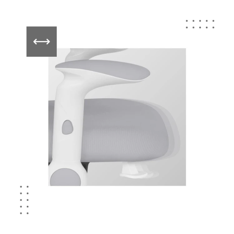 Fotel obrotowy dla dziecka Junior 5.0 Grey