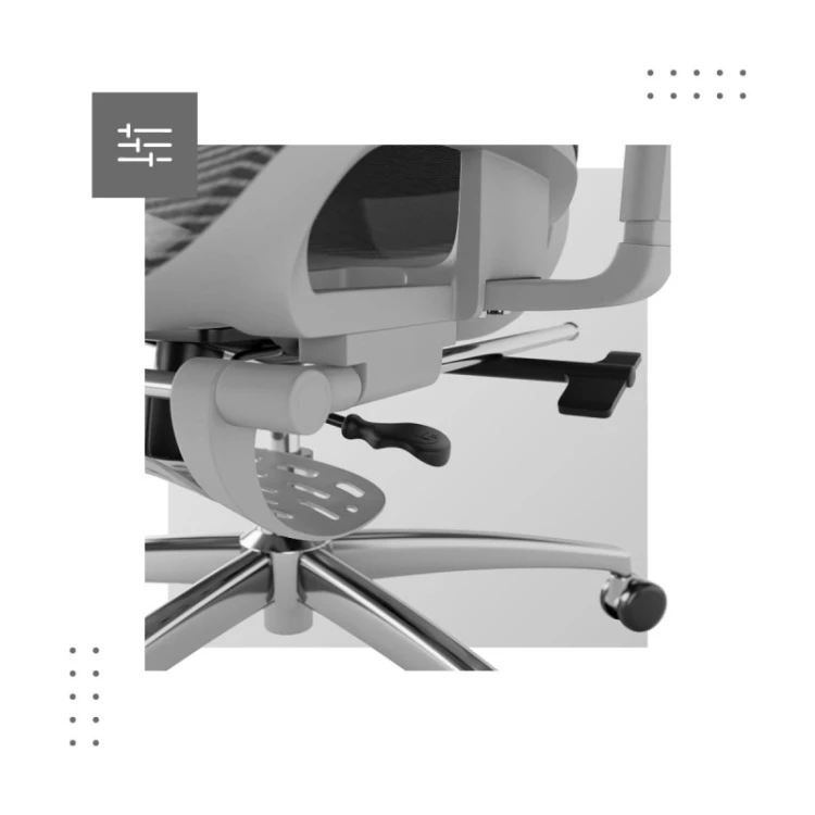 Fotel ergonomiczny Expert 7.9 Grey