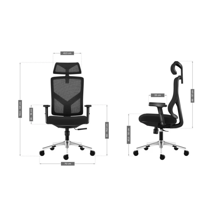 Fotel ergonomiczny Manager 3.3 Black