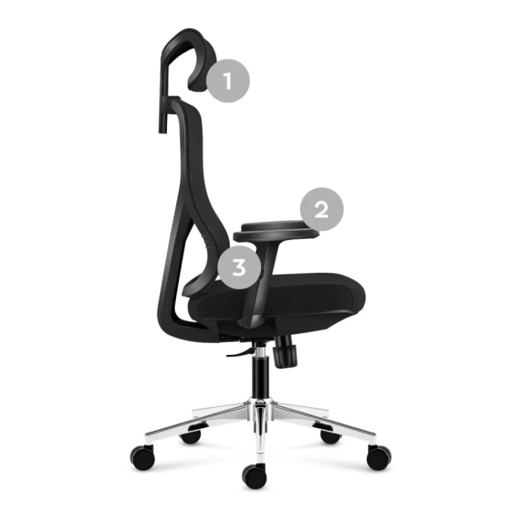 Fotel ergonomiczny Manager 3.3 Black