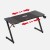 Biurko gamingowe Hero 3.3 Black 140 cm