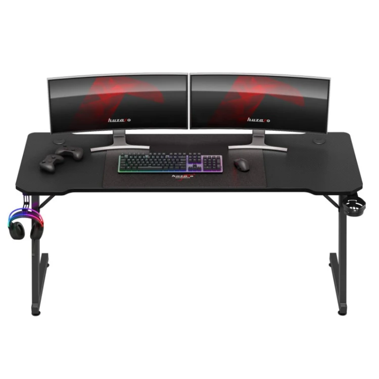 Biurko gamingowe Hero 4.8 Black 160 cm
