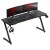 Biurko gamingowe Hero 4.8 Black 160 cm