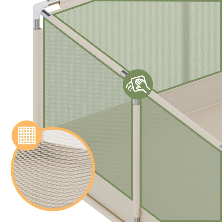 Kojec dziecięcy Cozy 28 Beige - 200 cm