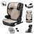 Fotelik samochodowy dla dzieci 2w1 100 -150 cm Joy 45 Beige I-Size