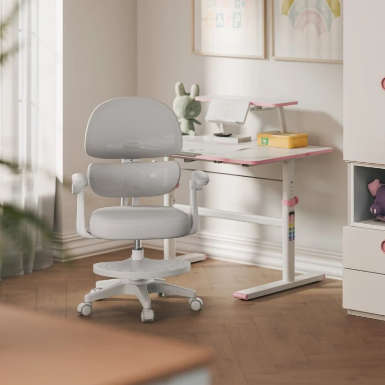 Fotel ergonomiczny dla dzieci Junior 4.4 Grey
