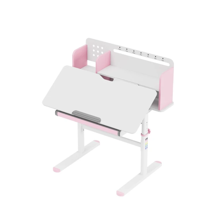 Ergonomiczne biurko dla dziecka Study 5.0 Pink 90 cm