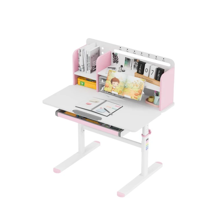 Ergonomiczne biurko dla dziecka Study 5.0 Pink 90 cm