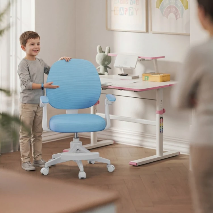 Fotel obrotowy dla dzieci Junior 3.1 Blue