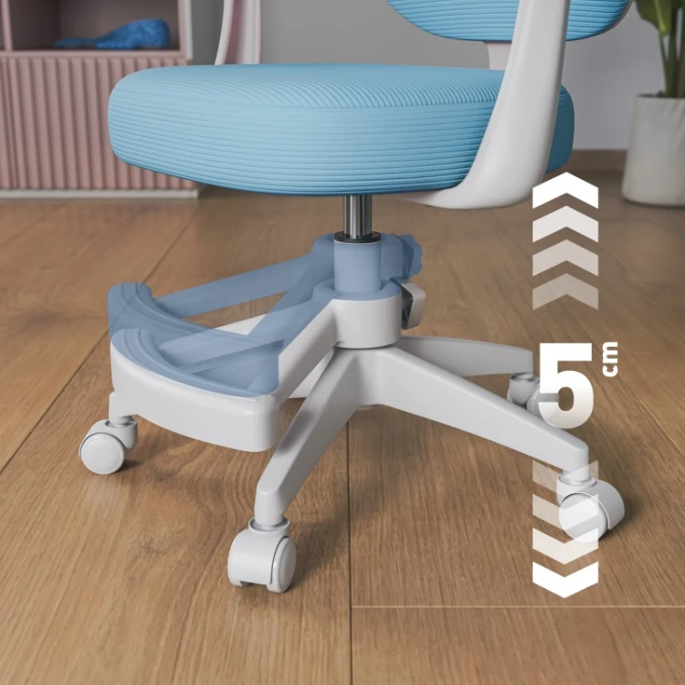Fotel obrotowy dla dzieci Junior 3.1 Blue