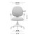 Fotel obrotowy dla dzieci Junior 3.1 Grey
