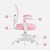 Fotel obrotowy dla dzieci Junior 3.1 Pink
