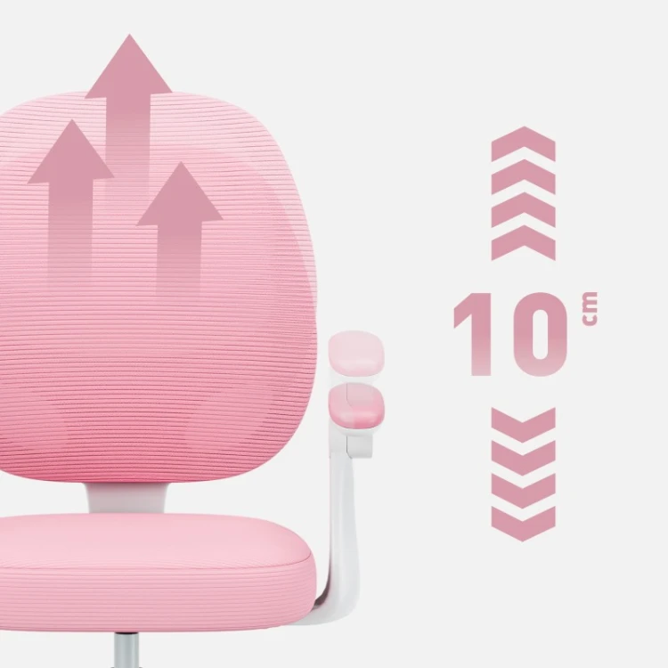 Fotel obrotowy dla dzieci Junior 3.1 Pink