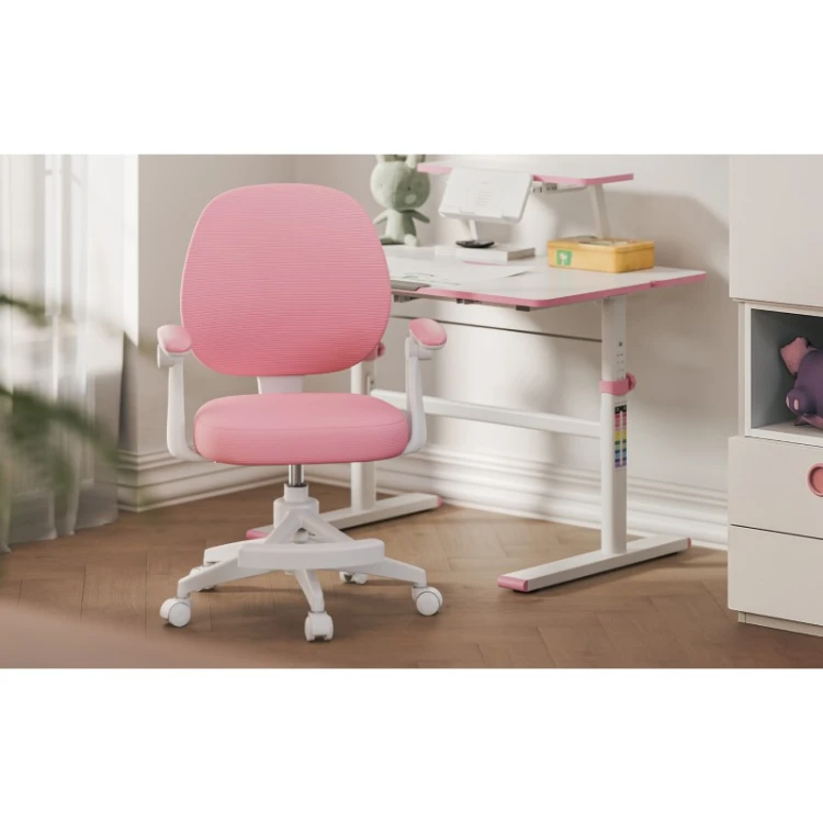 Fotel obrotowy dla dzieci Junior 3.1 Pink