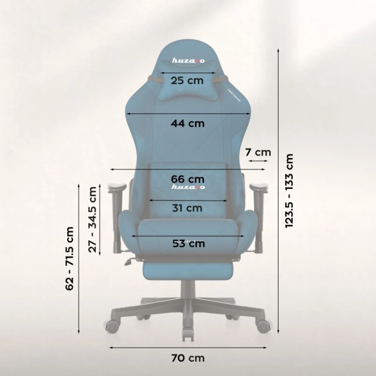 Fotel gamingowy Force 5.7 Blue