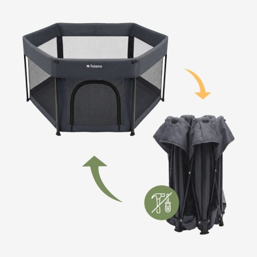 Kojec dziecięcy Cozy 30 Graphite