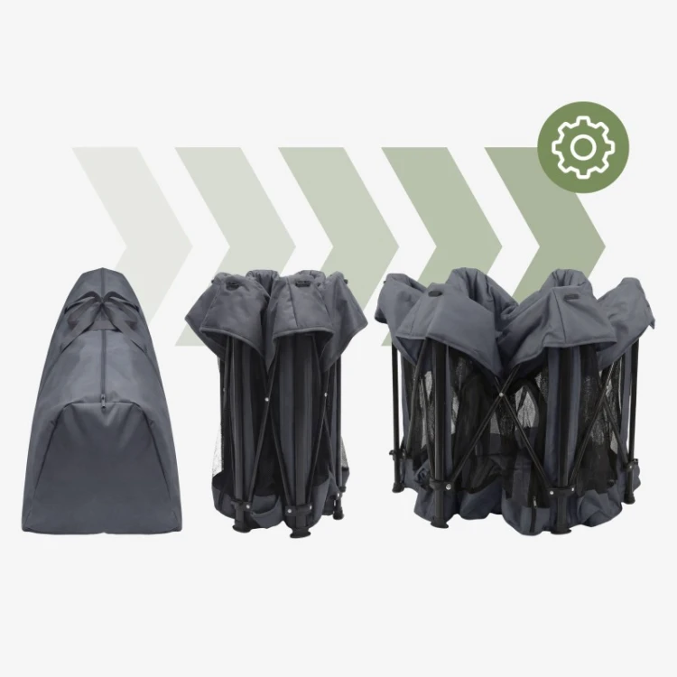 Kojec dziecięcy Cozy 30 Graphite