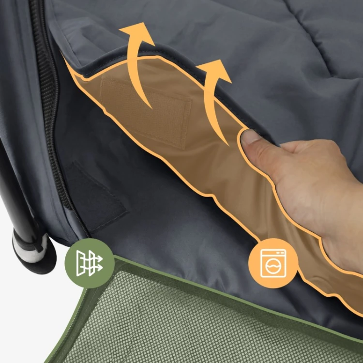 Kojec dziecięcy Cozy 30 Graphite