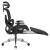 Fotel ergonomiczny z podnóżkiem Expert 9.3 Black