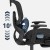 Fotel ergonomiczny z podnóżkiem Expert 9.3 Black