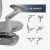 Fotel obrotowy Leadpro 8.7 Grey